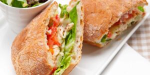 Chopped Salad Sandwich