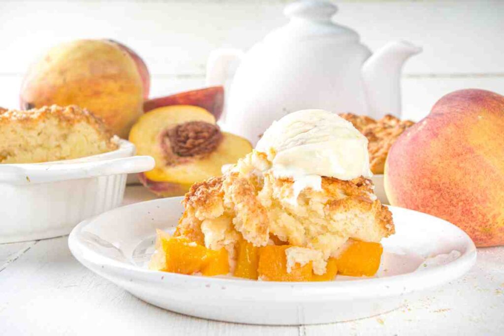 How To Make Peach Cobbler With Cake Mix