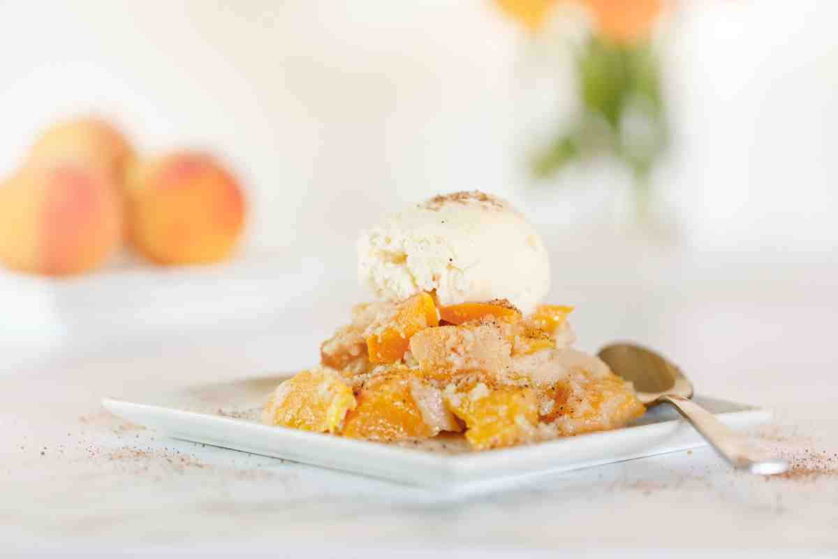 How To Make Peach Cobbler With Cake Mix