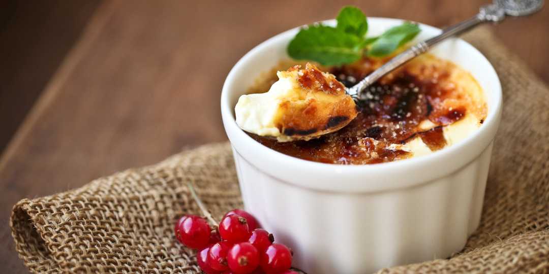  Linzer Crab Brulee