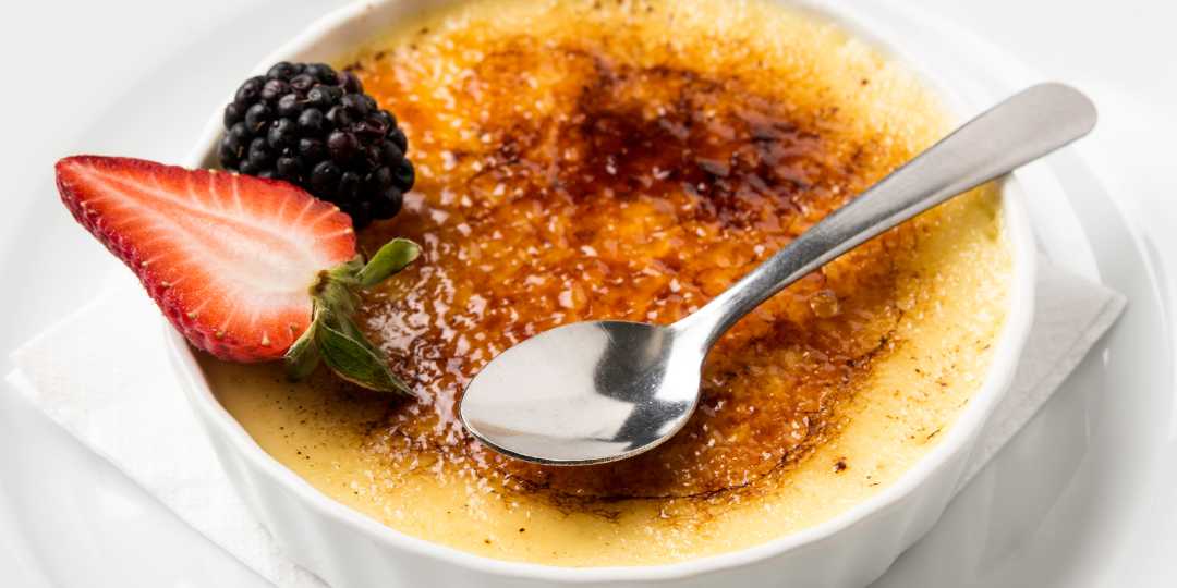  Linzer Crab Brulee