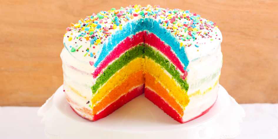 Rainbow Cake Recipe