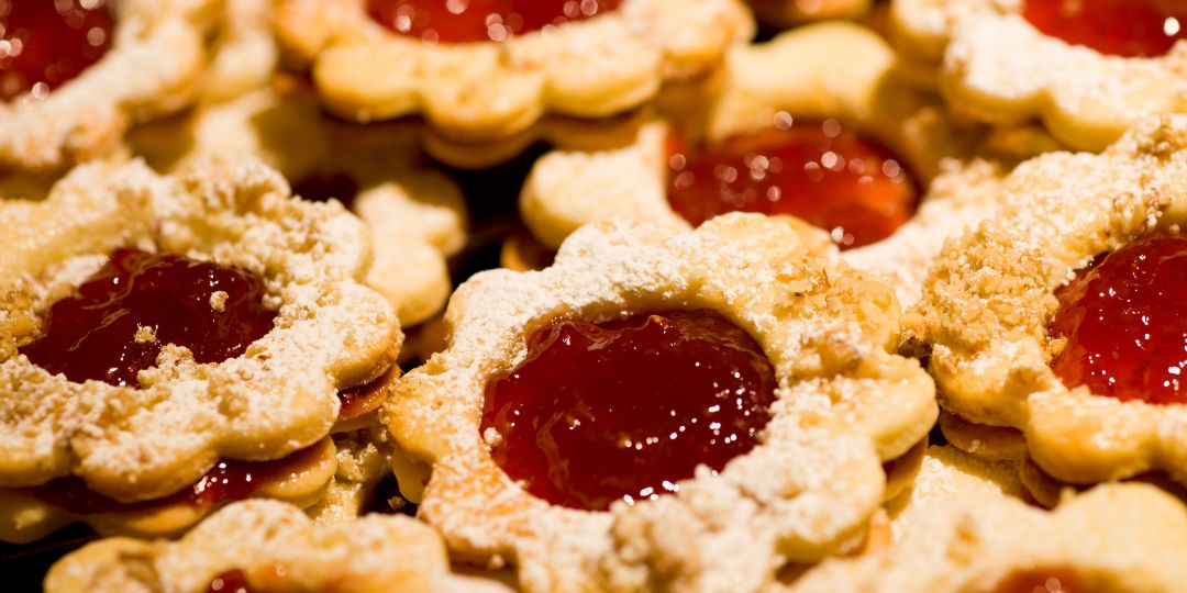 linzer tart cookies