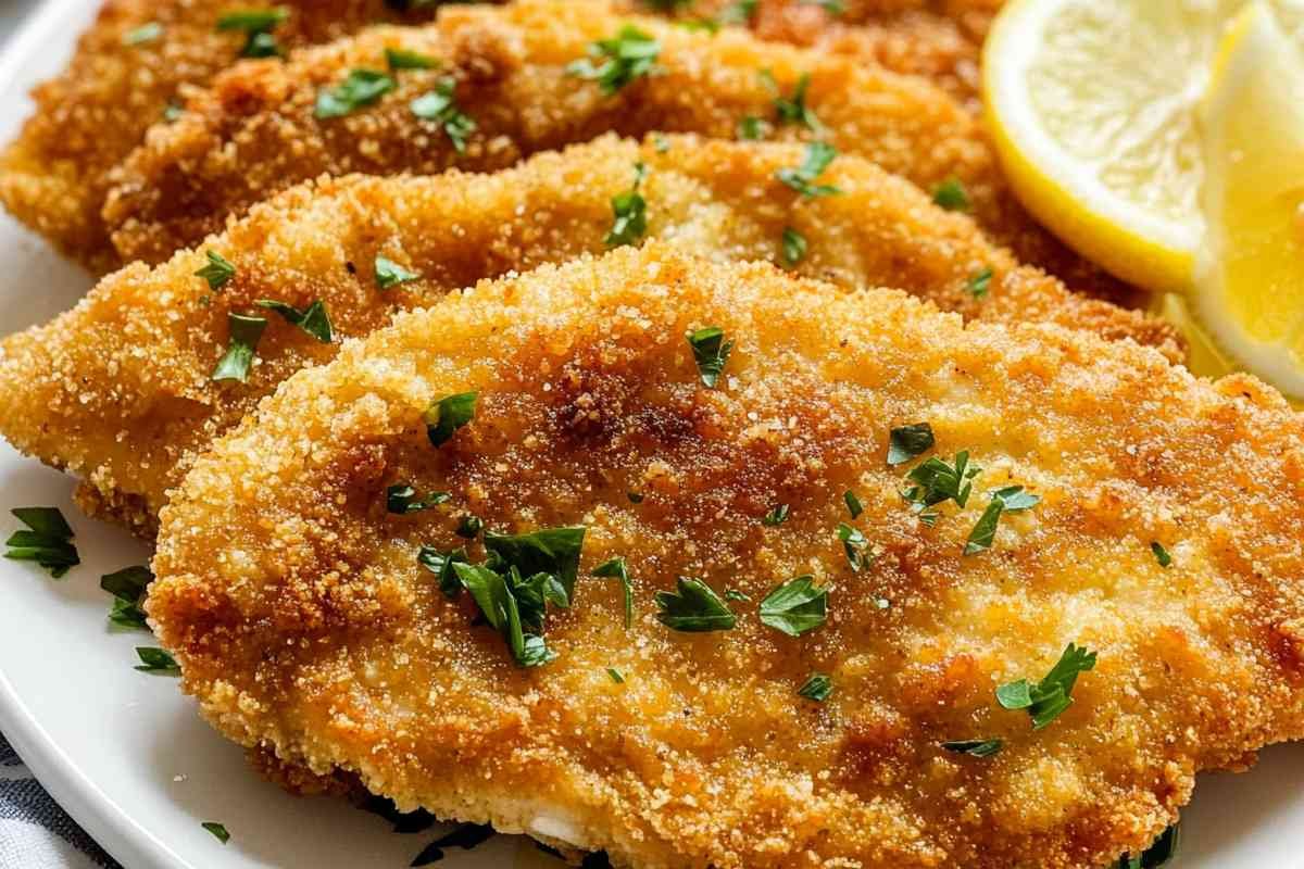 chicken cutlets before breading
