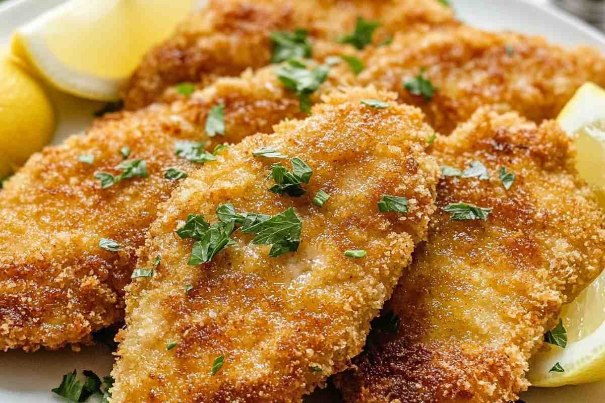 chicken cutlets before breading