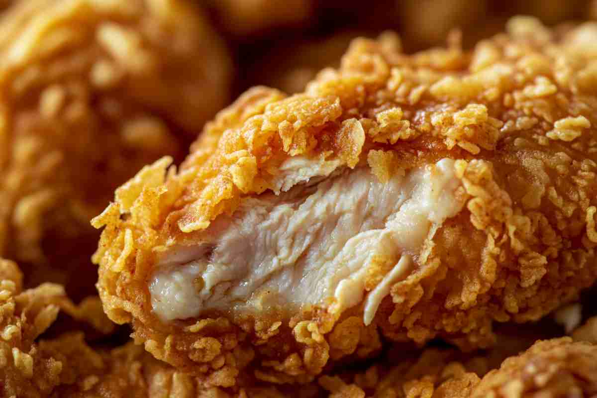 Breading falling off chicken