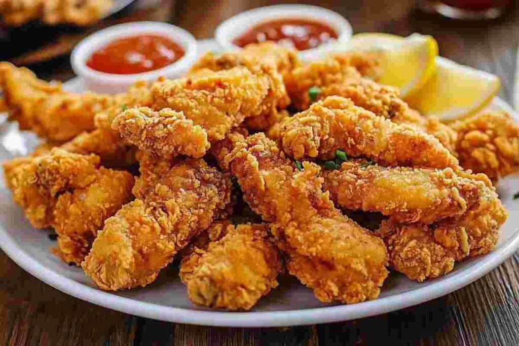 Breading falling off chicken