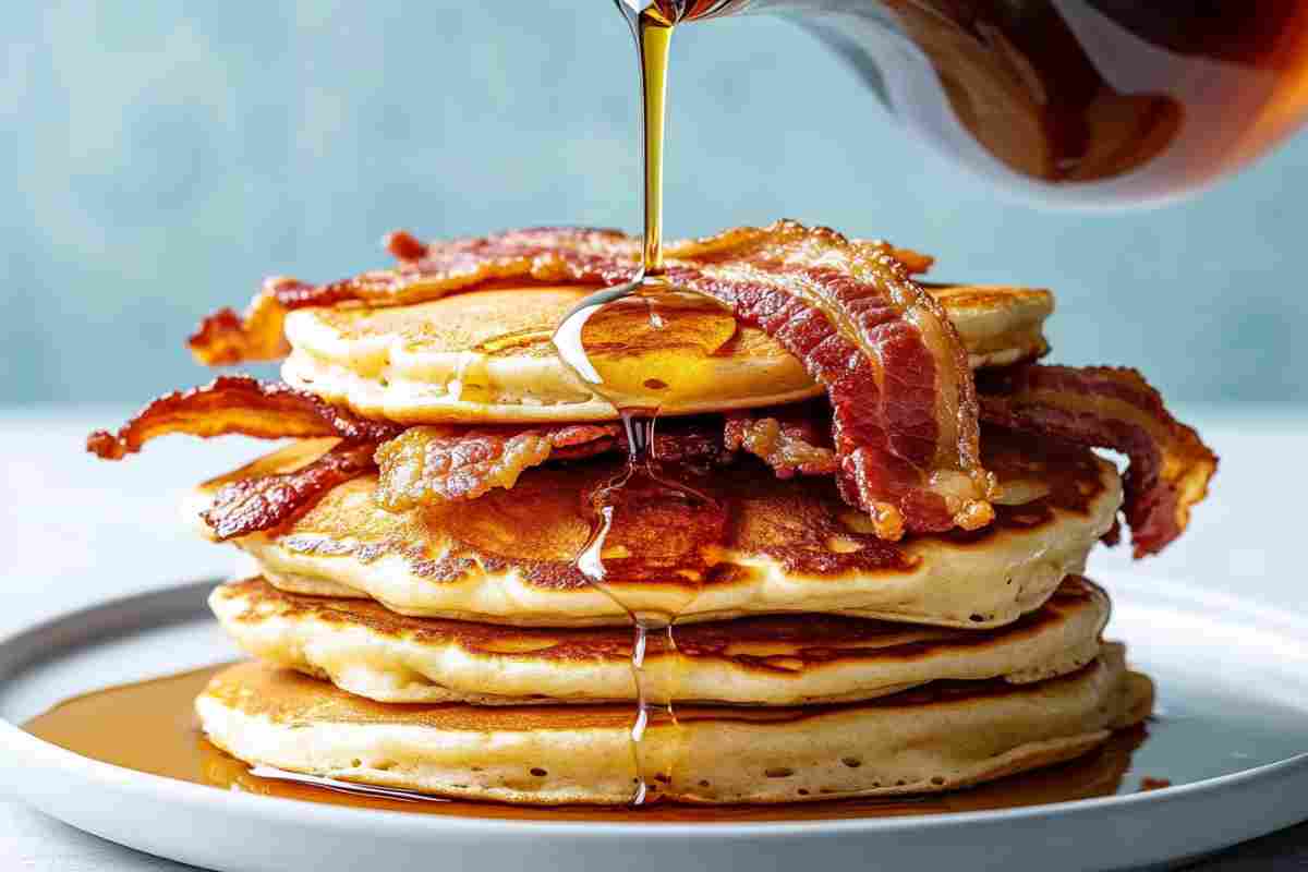 Pancakes with Bacon