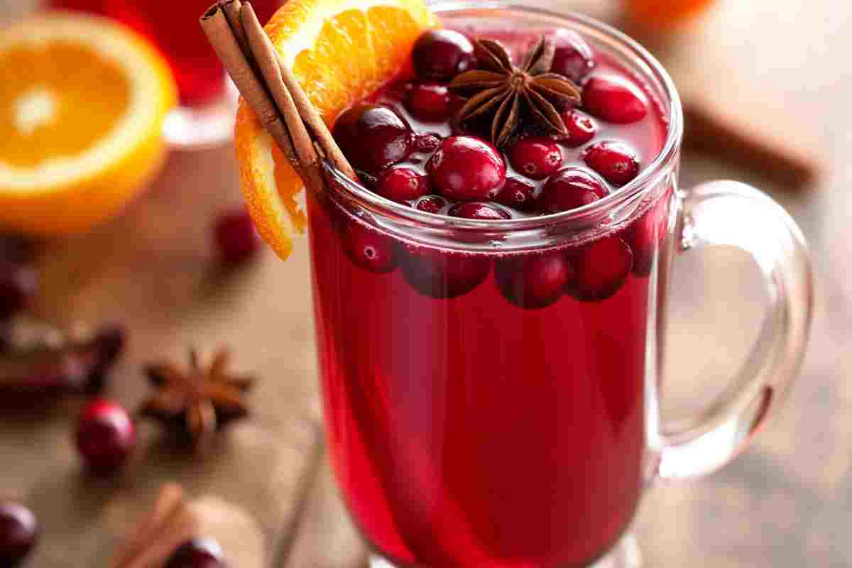 What fruit goes well with cranberry juice