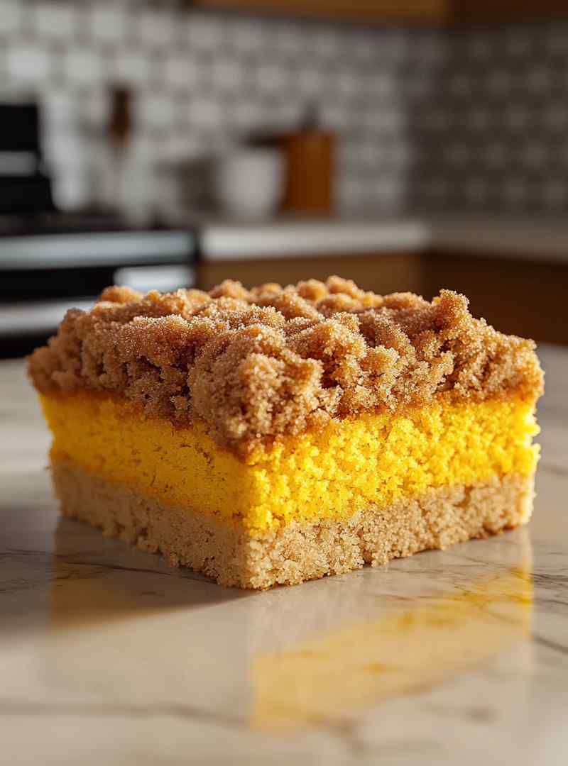 Maple Streusel Pumpkin Cake