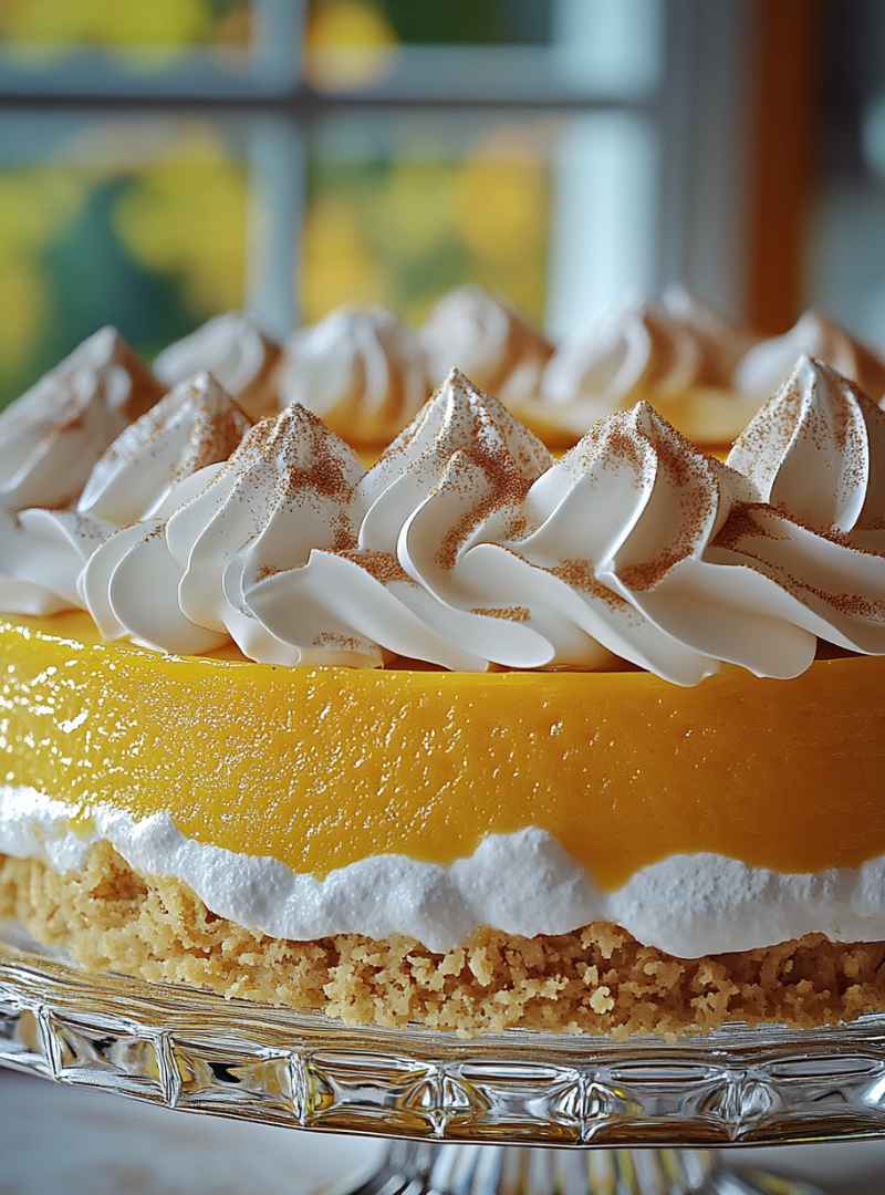 Pumpkin Pie Cake - Sugar Apron