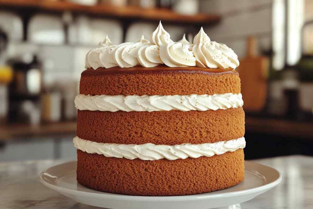 Pumpkin Cake with Cream Cheese Frosting